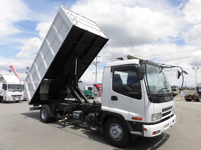 いすゞ フォワード 中型 ダンプ 土砂禁 ADG-FRR90H3S｜画像4