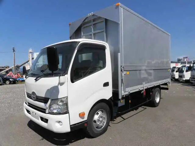 日野 デュトロ 小型 ウイング SKG-XZU710M H23の中古トラック画像1
