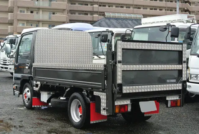 いすゞ エルフ 小型 平ボディ パワーゲート 床鉄板の中古トラック画像2