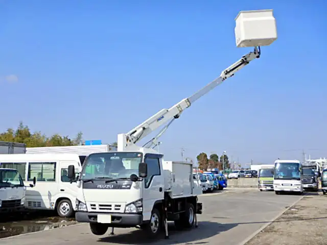 いすゞ エルフ 小型 高所・建柱車 高所作業車 PB-NKR81AN の中古トラック【車両No.99418】