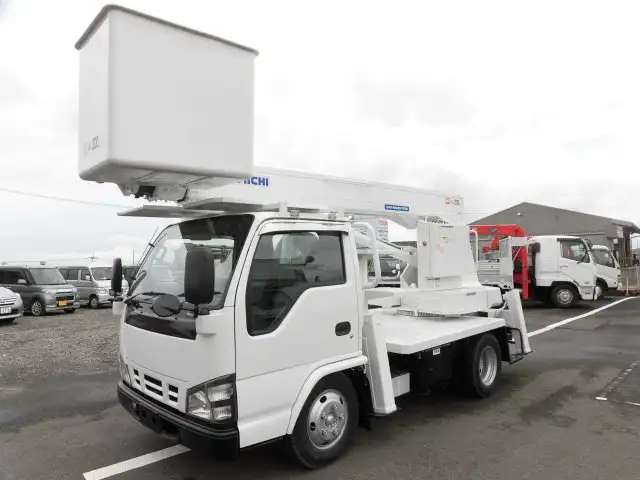 いすゞ エルフ 小型 高所・建柱車 高所作業車 PB-NKR81N の中古トラック【車両No.99781】