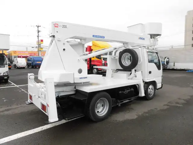 いすゞ エルフ 小型 高所・建柱車 高所作業車 PB-NKR81Nの中古トラック画像2