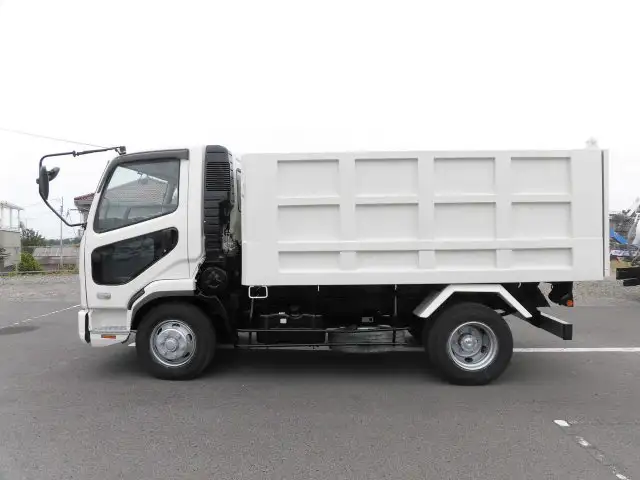 三菱 ファイター 中型/増トン ダンプ 土砂禁 ステンレス張りの中古トラック画像4
