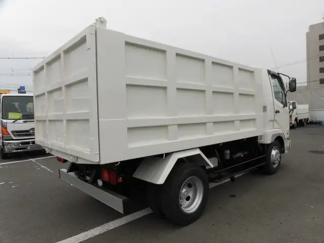 三菱 ファイター 中型/増トン ダンプ 土砂禁 ステンレス張りの中古トラック画像2