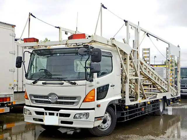 日野 レンジャー 中型/増トン 車両重機運搬 エアサス ベッド の中古トラック【車両No.100122】