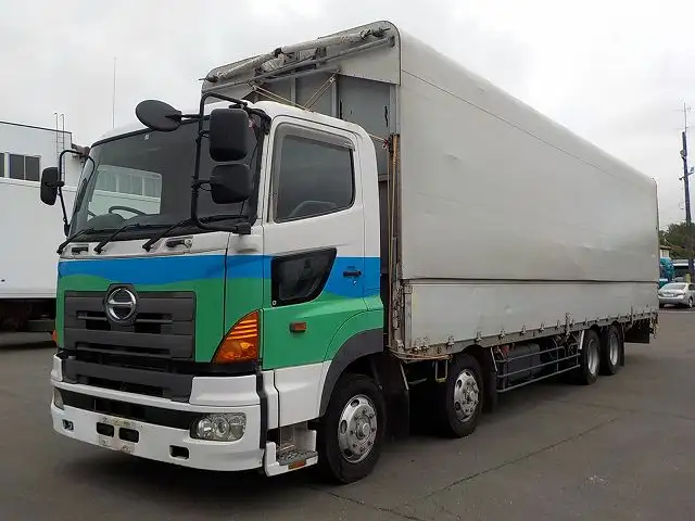 日野 プロフィア 大型 ウイング 幌ウイング エアサスの中古トラック画像1