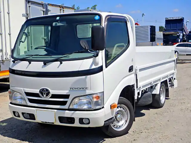 トヨタ トヨエース 小型 平ボディ 床鉄板 ABF-TRY220の中古トラック画像1