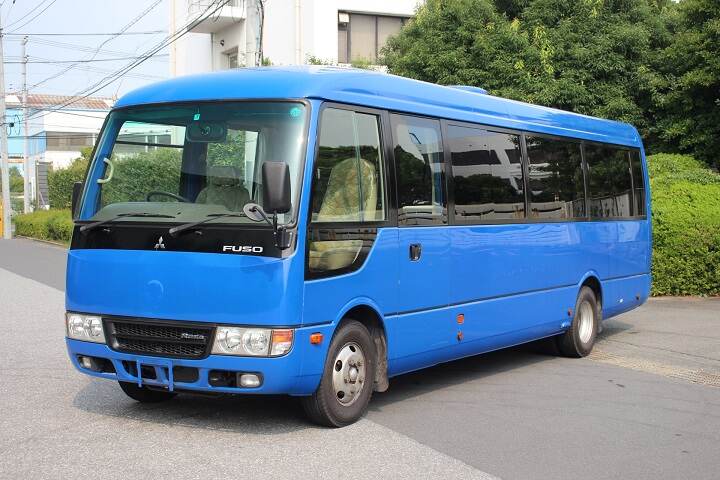 三菱 ローザ 小型 バス マイクロバス SKG-BE640J｜画像1