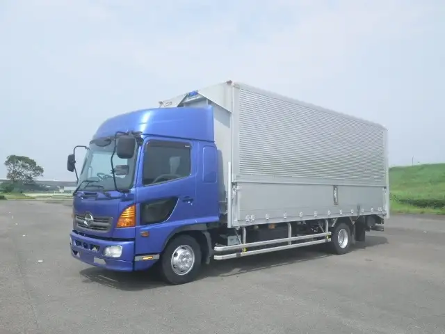 日野 レンジャー 中型/増トン ウイング パワーゲート 床鉄板 の中古トラック【車両No.100920】