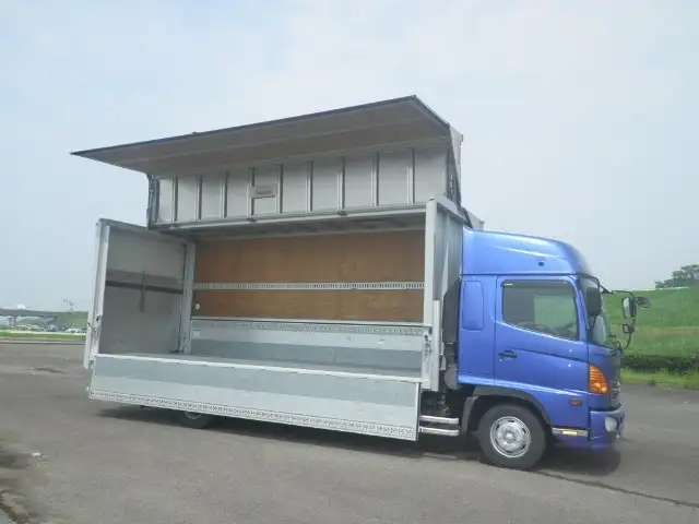 日野 レンジャー 中型/増トン ウイング パワーゲート 床鉄板の中古トラック画像6
