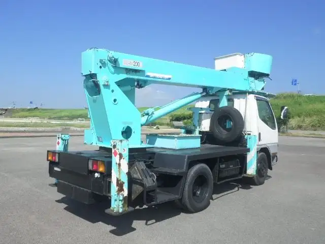 三菱 キャンター 小型 高所・建柱車 高所作業車 KC-FE567Bの中古トラック画像2
