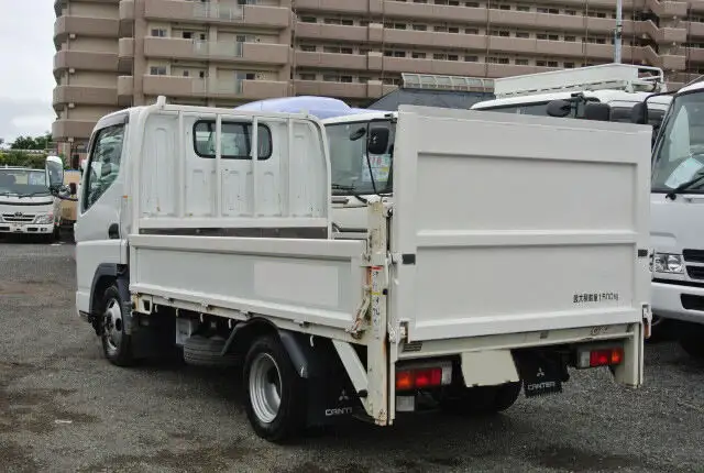 三菱 キャンター 小型 平ボディ パワーゲート CBF-FB700Bの中古トラック画像2