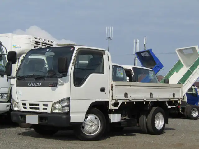 いすゞ エルフ 小型 平ボディ 床鉄板 PB-NKR81A の中古トラック【車両No.101283】