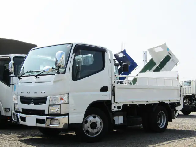 三菱 キャンター 小型 平ボディ パワーゲート TKG-FBA50 の中古トラック【車両No.101242】