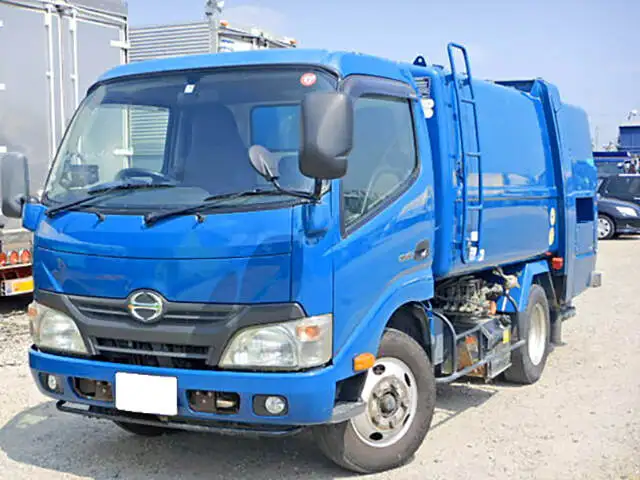 日野 デュトロ 小型 パッカー車 巻き込み式 回転ダンプ式の中古トラック画像1