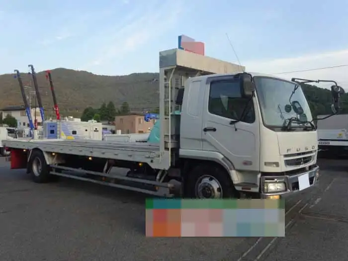 三菱 ファイター 中型/増トン 平ボディ ベッド PDG-FM62FZの中古トラック画像7