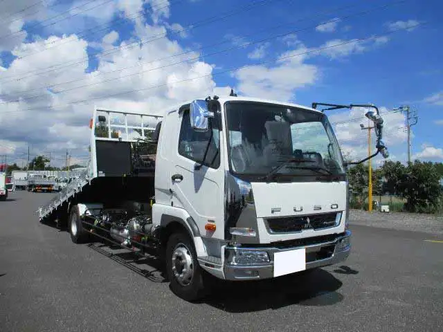 三菱 ファイター 中型/増トン 車両重機運搬 ウインチ ベッドの中古トラック画像4