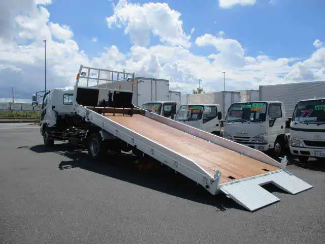 三菱 ファイター 中型/増トン 車両重機運搬 ウインチ ベッドの中古トラック画像5