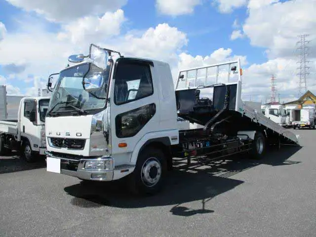 三菱 ファイター 中型/増トン 車両重機運搬 ウインチ ベッド の中古トラック【車両No.101839】