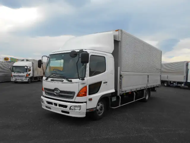 日野 レンジャー 中型/増トン ウイング ベッド PB-FD8JLFAの中古トラック画像1