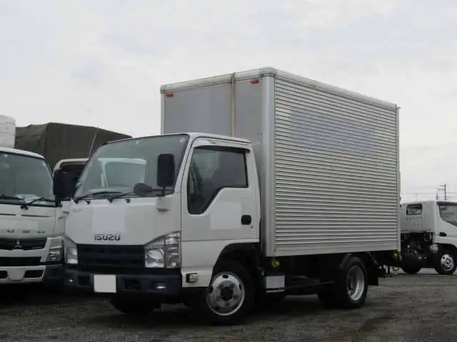いすゞ エルフ 小型 アルミバン BKG-NHS85AN H23の中古トラック画像1