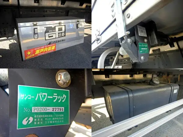 三菱 ファイター 中型/増トン ウイング ベッド PDG-FK61Fの中古トラック画像15