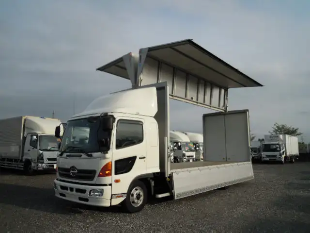 日野 レンジャー 中型/増トン ウイング エアサス ベッド の中古トラック【車両No.102152】