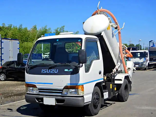 いすゞ エルフ 小型 タンク車 汚泥吸引車 KK-NKR66EPの中古トラック画像1
