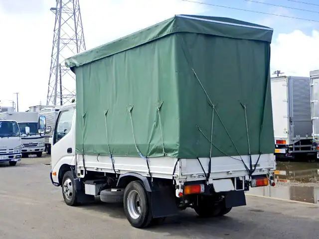 トヨタ ダイナ 小型 平ボディ 幌 TKG-XZU605の中古トラック画像2
