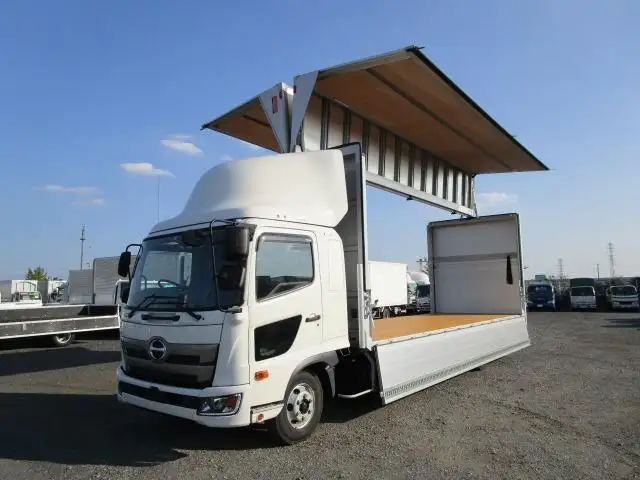 日野 レンジャー 中型/増トン ウイング パワーゲート エアサス の中古トラック【車両No.102672】