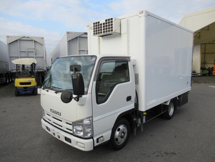 いすゞ エルフ 小型 冷凍冷蔵 セミロング TKG-NHR85AN