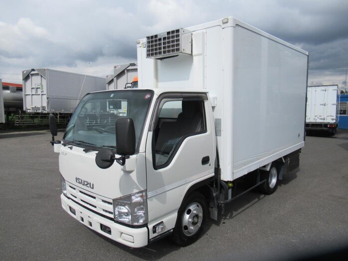 いすゞ エルフ 小型 冷凍冷蔵 セミロング TKG-NHR85AN
