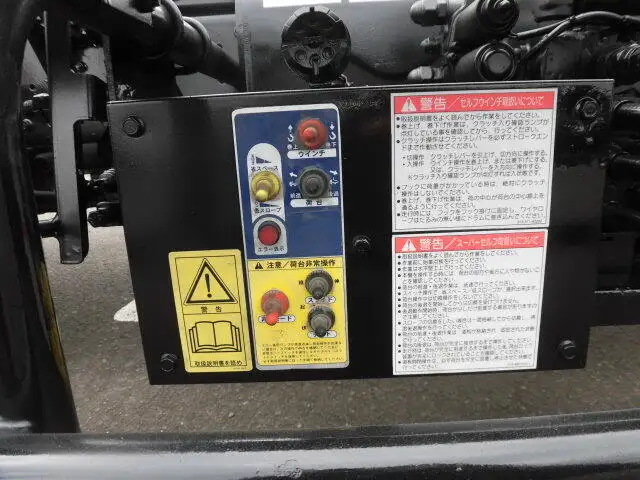 三菱 キャンター 小型 車両重機運搬 ラジコン ウインチの中古トラック画像14