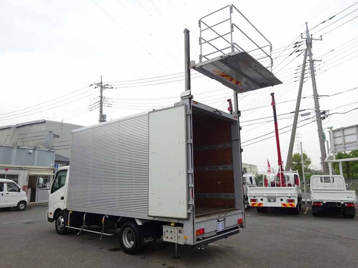 日野 デュトロ 小型 アルミバン パワーゲート TPG-XZU712M｜画像2