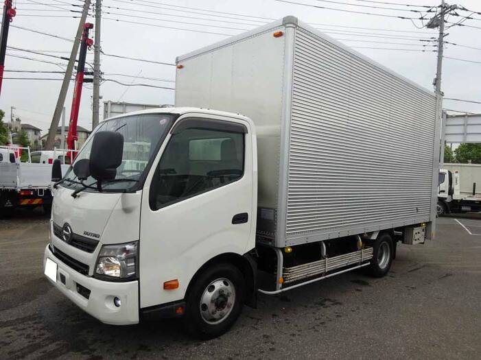 日野 デュトロ 小型 アルミバン ワイドロング TPG-XZU712M