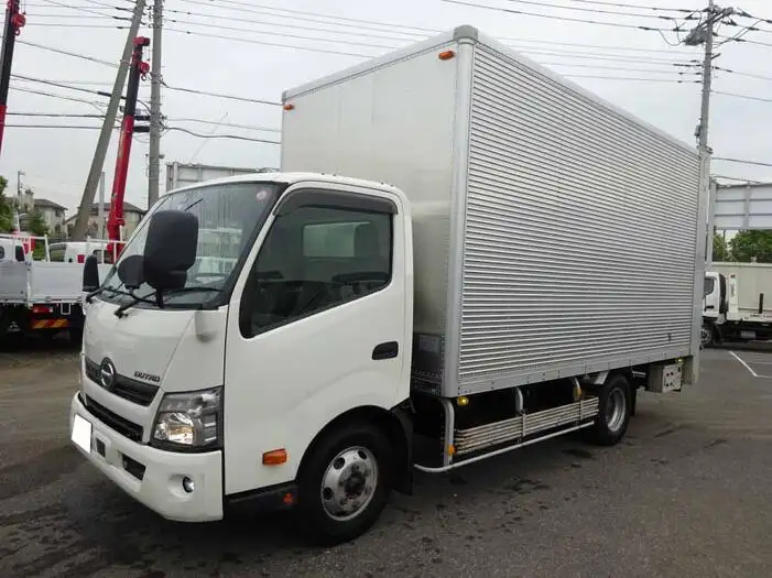 日野 デュトロ 小型 アルミバン パワーゲート TPG-XZU712Mの中古トラック画像1