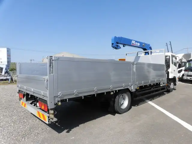日産UD コンドル 中型/増トン クレーン付 床鉄板 アルミブロックの中古トラック画像2