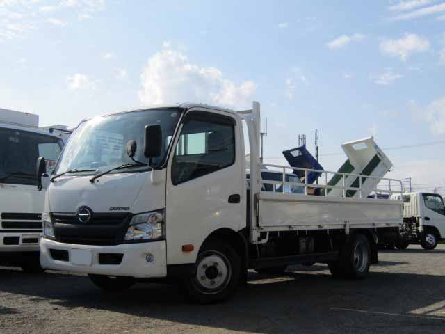 日野 デュトロ 小型 平ボディ ワイドロング TKG-XZC710M