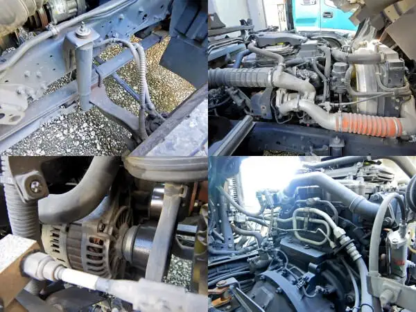 日産UD コンドル 中型/増トン ウイング パワーゲート ベッドの中古トラック画像11