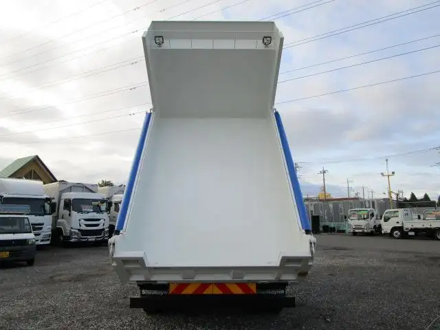 三菱 ファイター 中型/増トン ダンプ ローダー ステンレス張りの中古トラック画像3