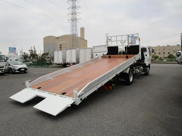 三菱 ファイター 中型/増トン 車両重機運搬 ラジコン ウインチの中古トラック画像2
