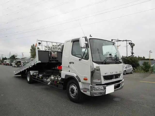 三菱 ファイター 中型/増トン 車両重機運搬 ラジコン ウインチの中古トラック画像4