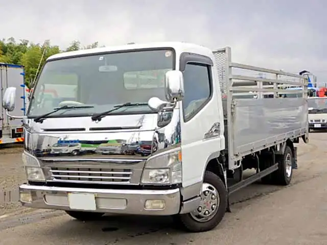 三菱 キャンター 小型 平ボディ 床鉄板 アルミブロック の中古トラック【車両No.103191】