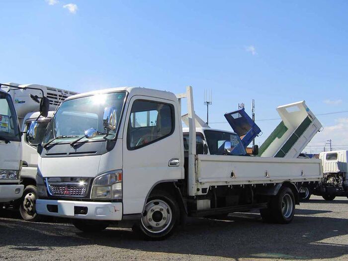 三菱 キャンター 小型 平ボディ 標準ロング KK-FE72CE