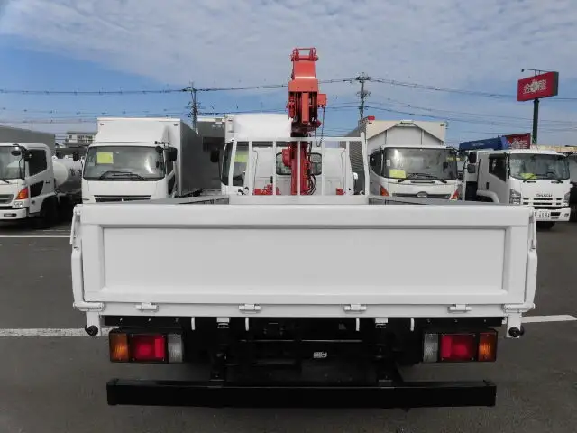 いすゞ エルフ 小型 クレーン付 床鉄板 4段の中古トラック画像3