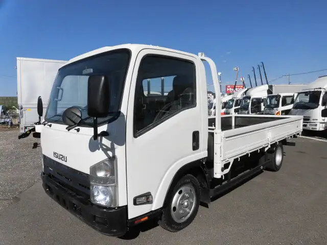 いすゞ エルフ 小型 平ボディ 床鉄板 TKG-NPR85AR の中古トラック【車両No.103935】