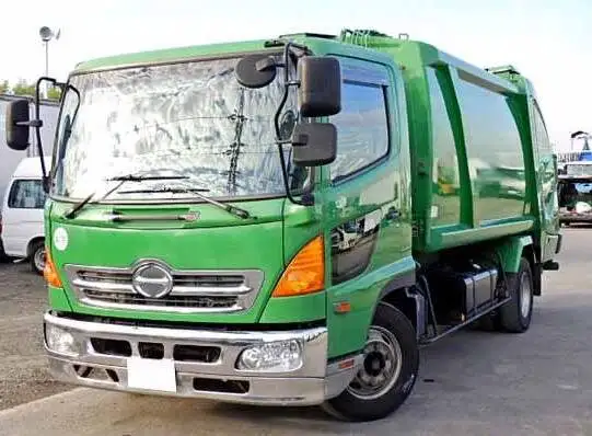 日野 レンジャー 中型/増トン パッカー車 プレス式 BKG-FC7JGYAの中古トラック画像1