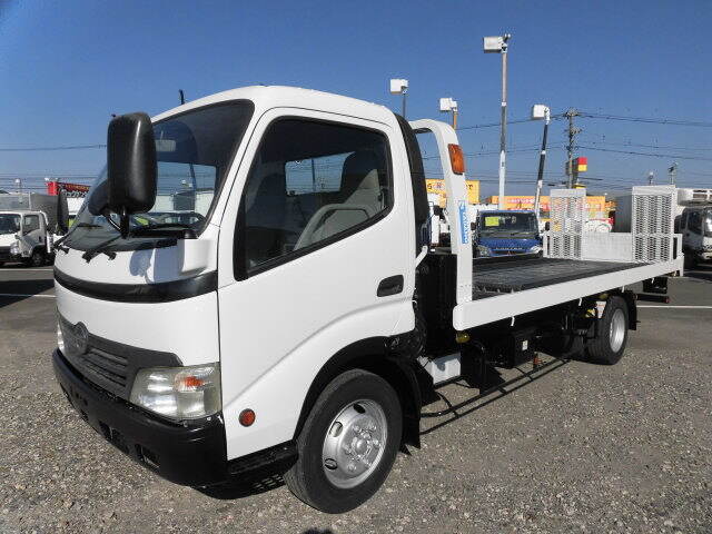 日野 デュトロ 小型 車両重機運搬 セーフティーローダー BDG-XZU424M