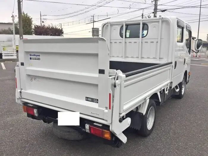 日産 アトラス 小型 平ボディ Wキャブ パワーゲートの中古トラック画像2