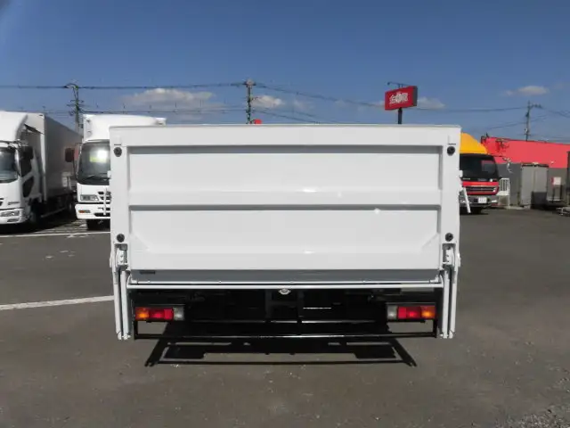 三菱 キャンター 小型 平ボディ パワーゲート 床鉄板の中古トラック画像4